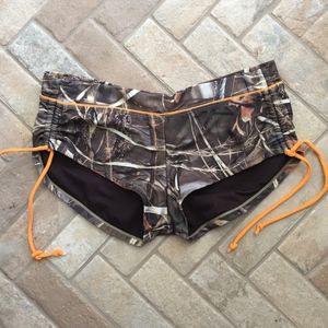 Camo swim bottoms